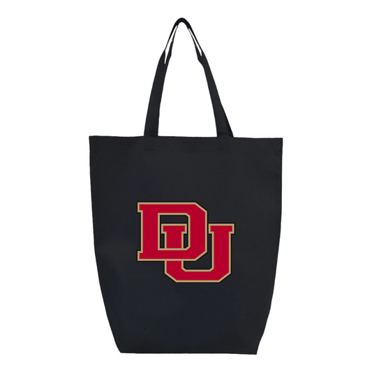 Denver Pioneers  Q-Tees Non-Woven Gusset Bottom Tote