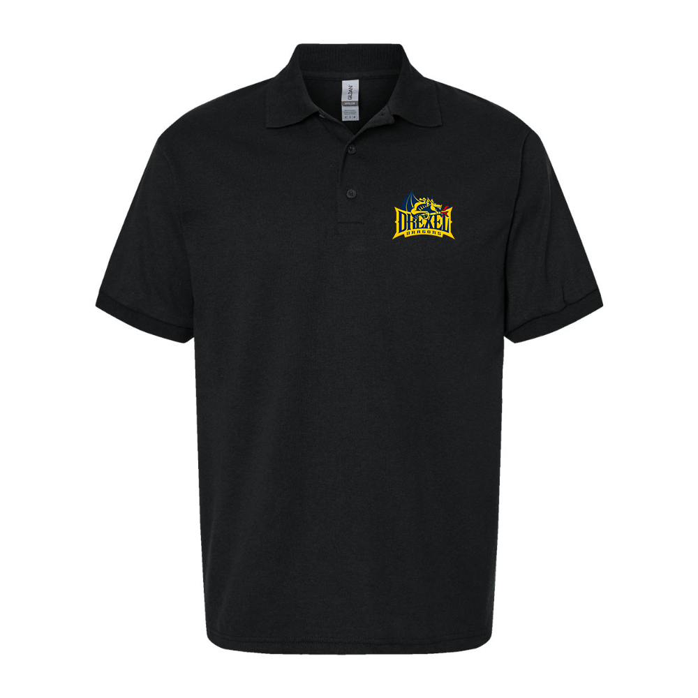 Men's Drexel Dragons Dry Blend Jersey Polo