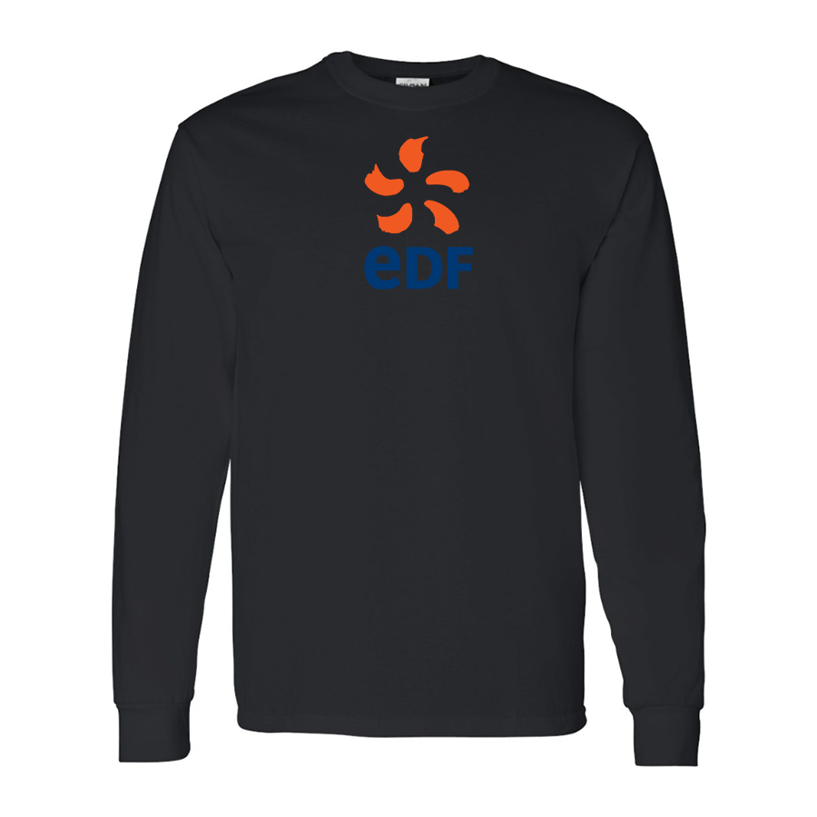 Men's Edf Gildan Heavy Cotton Long Sleeve T-Shirt