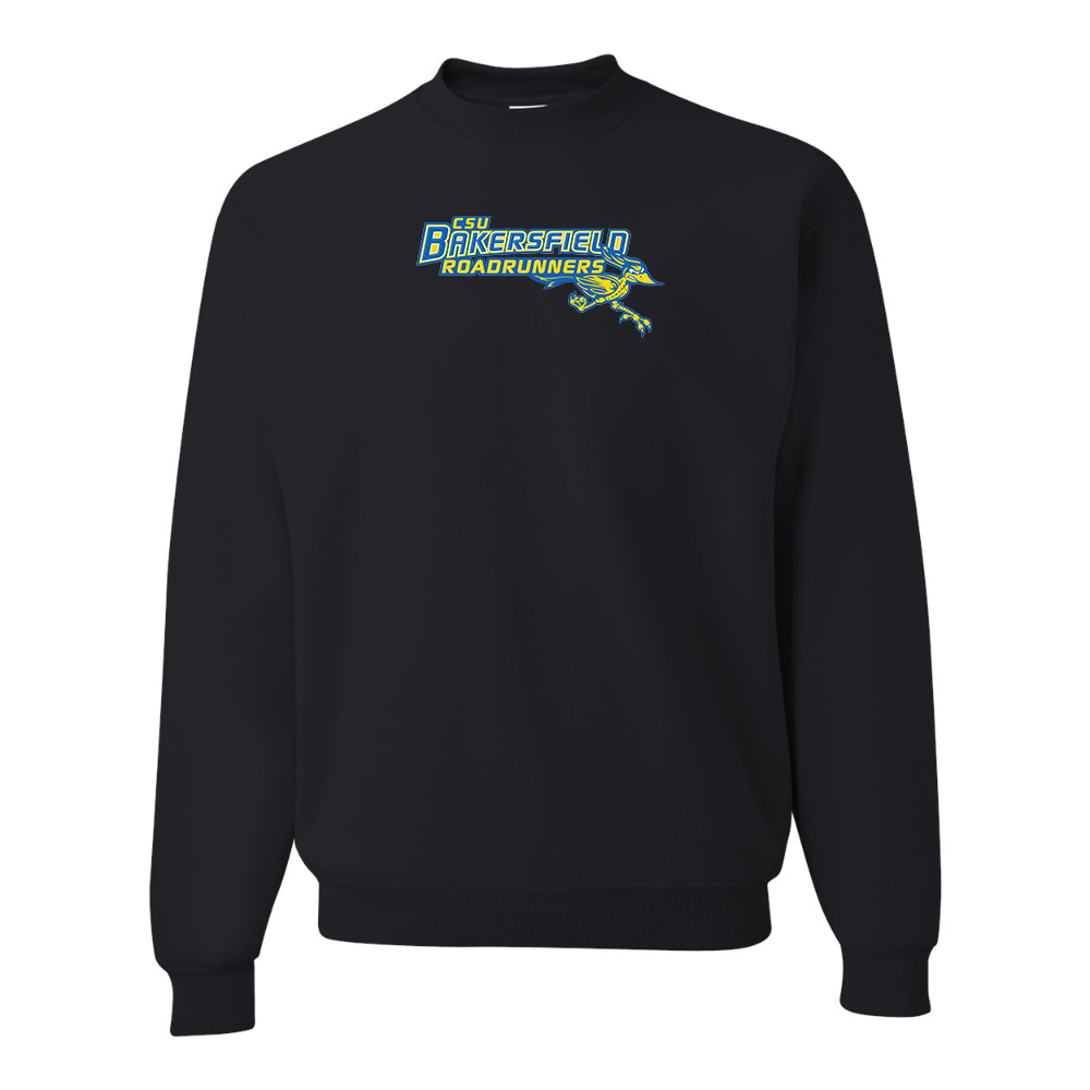 Men's  CSU-Bakersfield Roadrunners JERZEES NuBlend Crewneck Sweatshirt