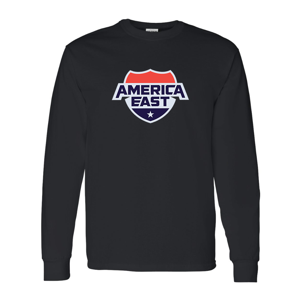 Men's    America East Conference Gildan Heavy Cotton Long Sleeve T-Shirt