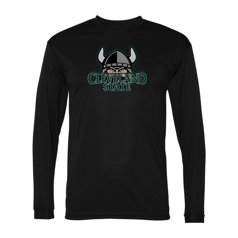 Men's  Cleveland State Vikings Performance Long Sleeve T-Shirt