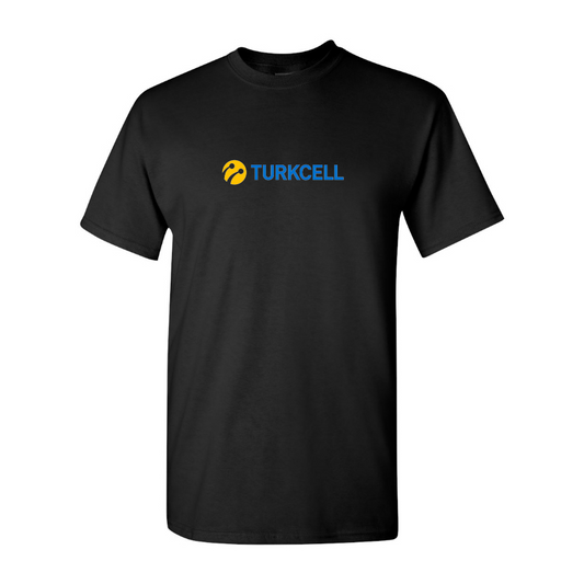 Men's TurkCell Logo Cotton T-Shirt