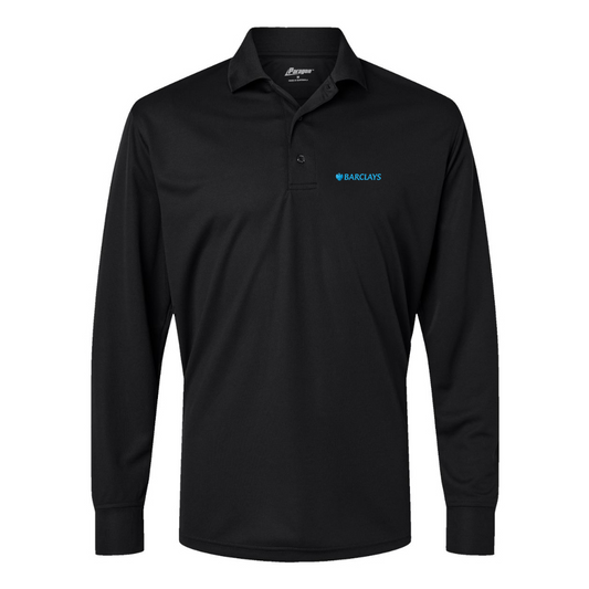 Men's  Barclays  Paragon Prescott Long Sleeve Polo