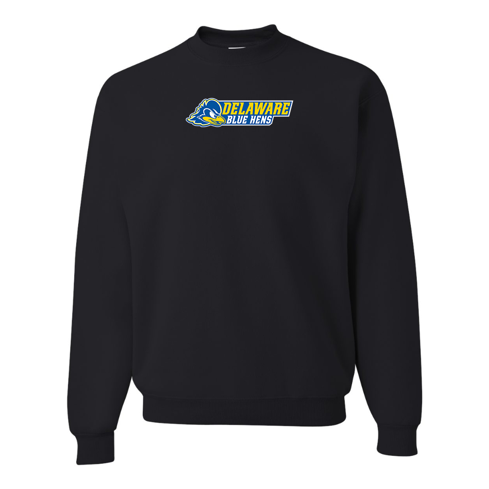 Men's  Delaware Blue Hens JERZEES NuBlend Crewneck Sweatshirt