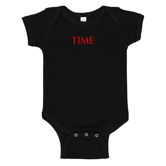 Time  Logo Baby Onesie Romper