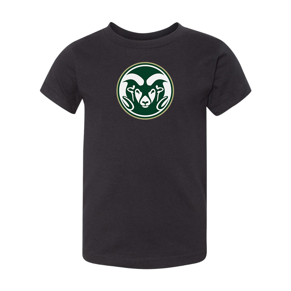 Colorado State Rams BELLA  CANVAS Toddler Jersey Tee