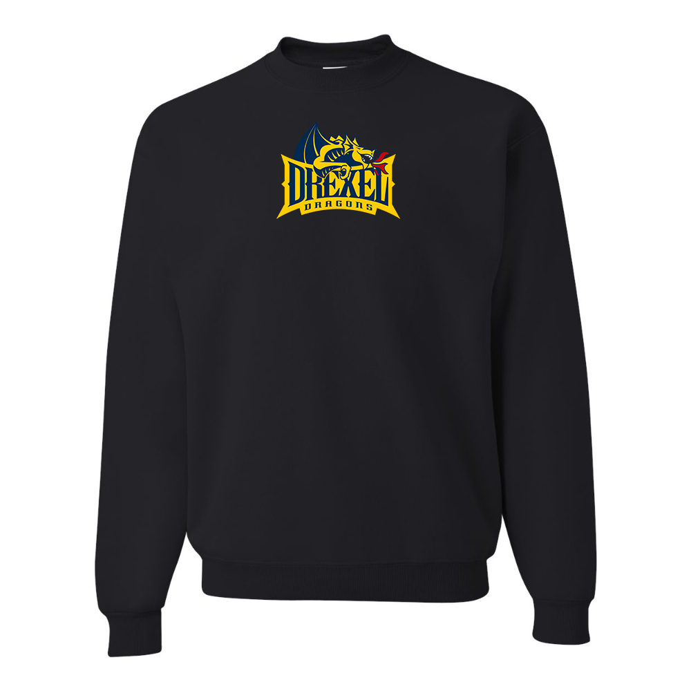 Men's  Drexel Dragons JERZEES NuBlend Crewneck Sweatshirt