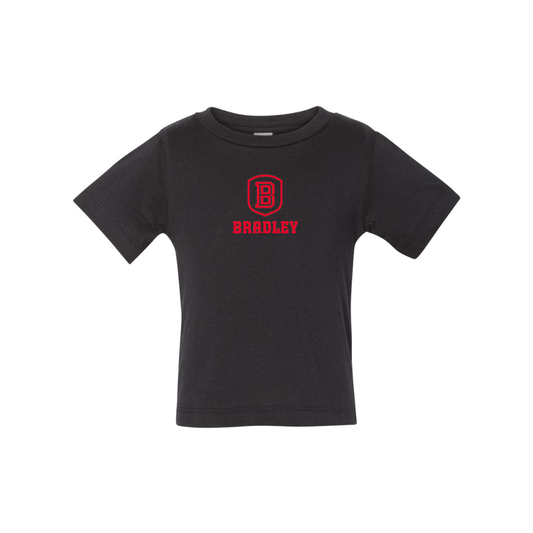 Bradley Braves BELLA CANVAS Infant Jersey Tee