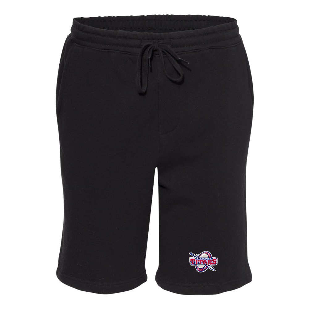 Men's Detroit Titans  Independent Trading Co Midweight Fleece Short