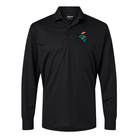 Men's Coastal Carolina Chanticleers Paragon Prescott Long Sleeve Polo