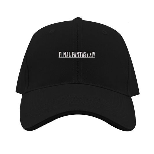 Final Fantasy XIV  Logo  Dad Baseball Cap Hat