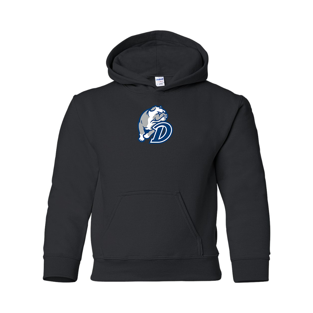 Youth Drake Bulldogs  Gildan Heavy Blend  Hooded Sweatshirt