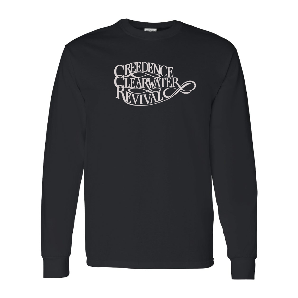 Men's Creedence Clearwater Revival Gildan Heavy Cotton Long Sleeve T-Shirt