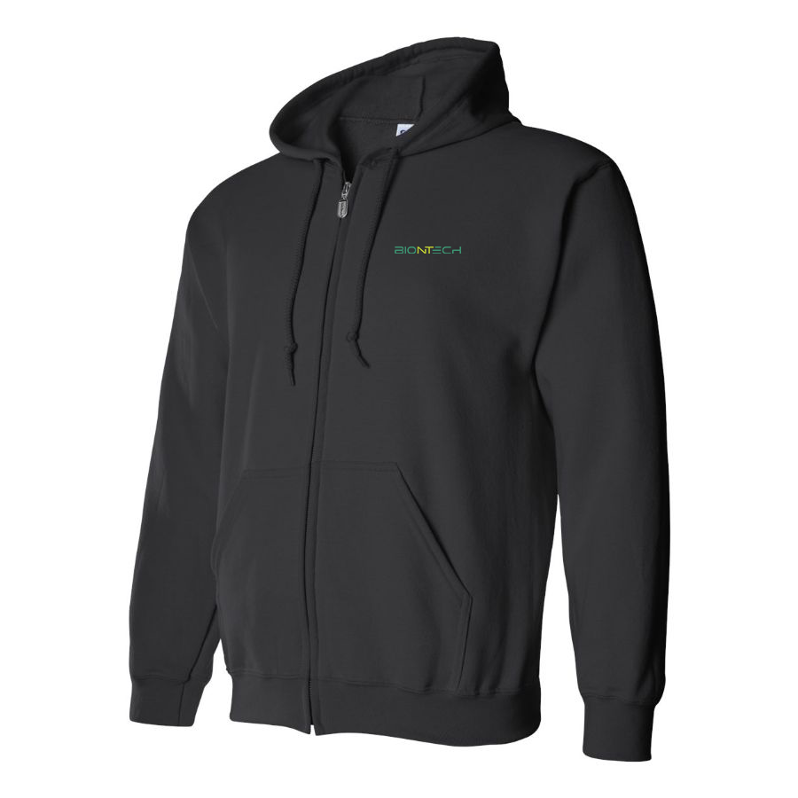 Men's Biontech Logo  Zipper Hoodie
