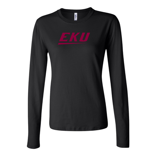 BELLA CANVAS  Eastern Kentucky Colonels  Jersey Long Sleeve Tee