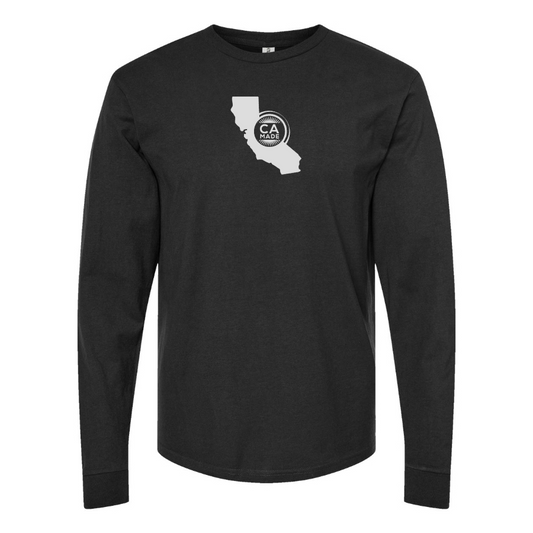 Men's California Made Logo Cotton Long Sleeve T-Shirt