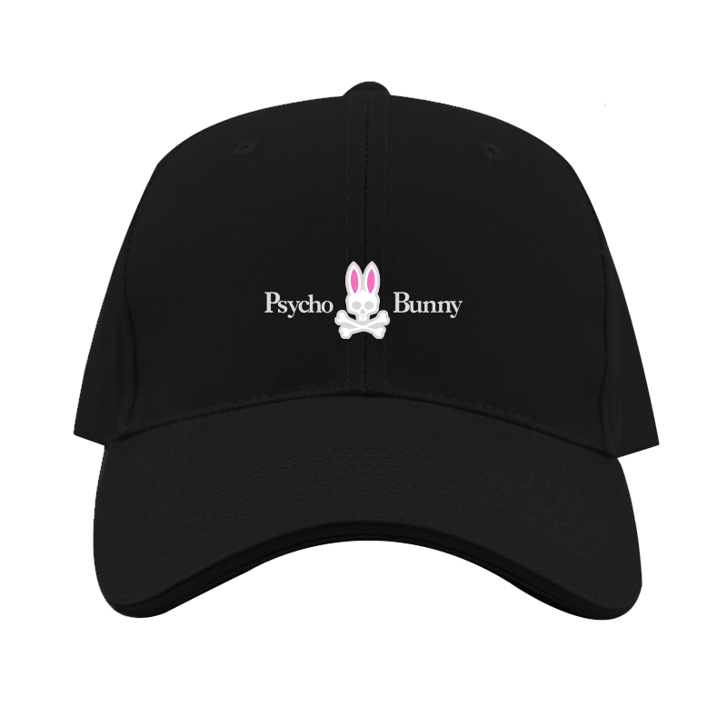 Psycho Bunny Logo  Dad Baseball Cap Hat