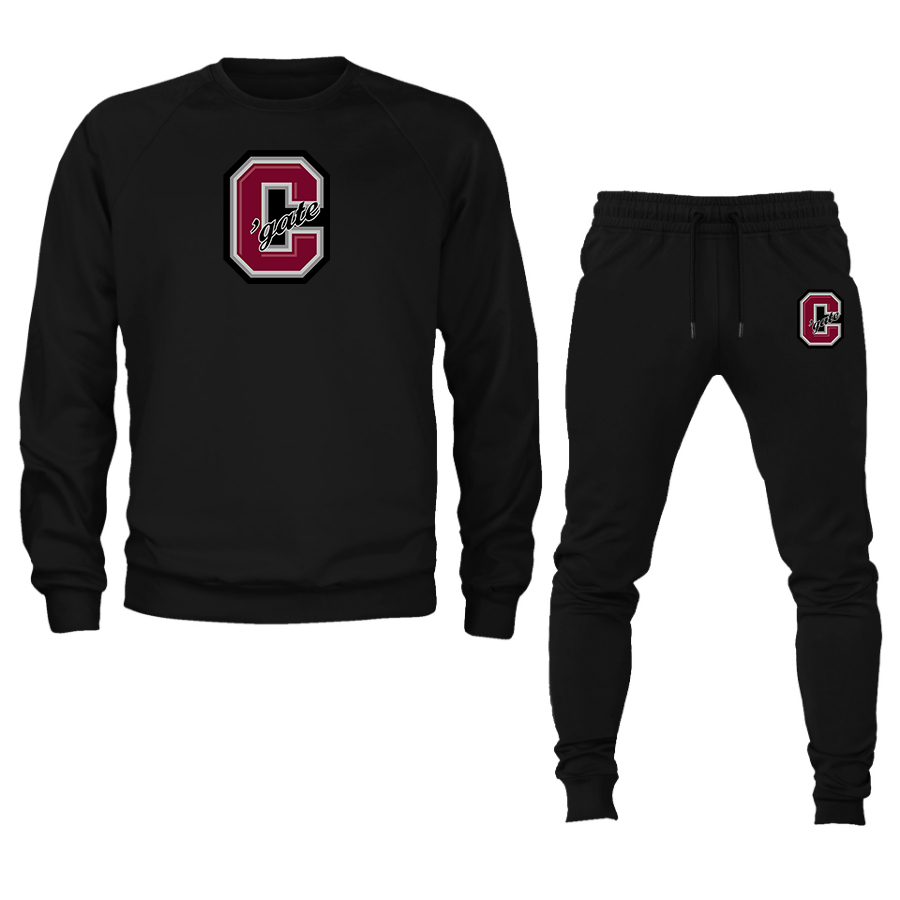 Men's Colgate Raiders  Crewneck Sweatshirt Joggers Suit