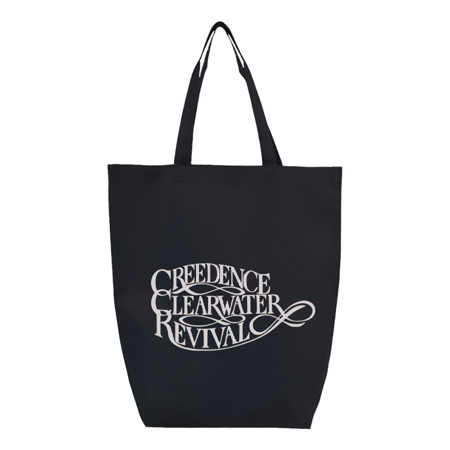 Creedence Clearwater Revival Q-Tees Non-Woven Gusset Bottom Tote
