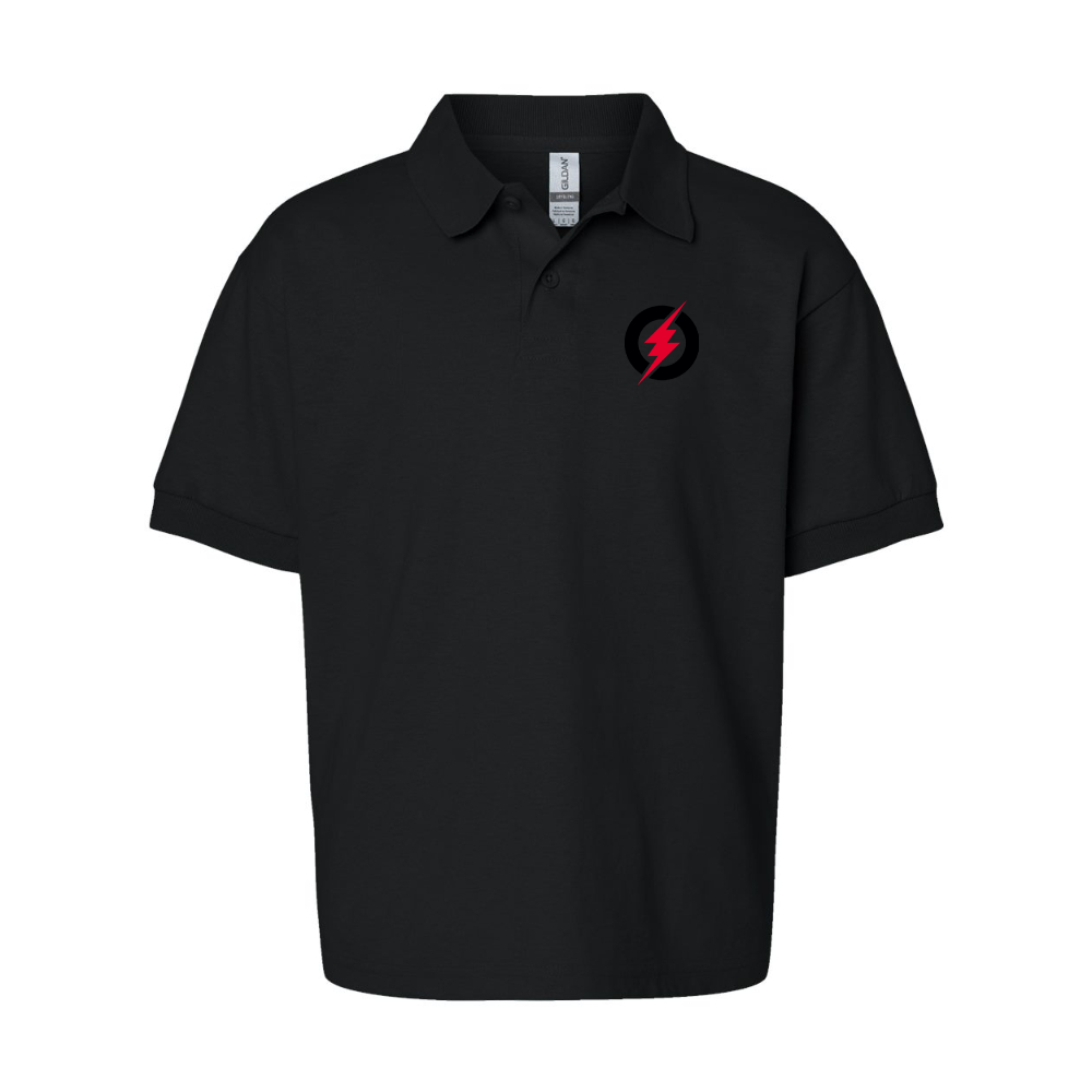 Youth Rayovac Lightning Gildan Dry Blend Jersey Polo