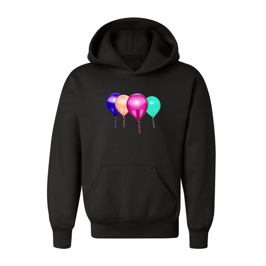 Youth Balloon-Emojis Pullover Hoodie