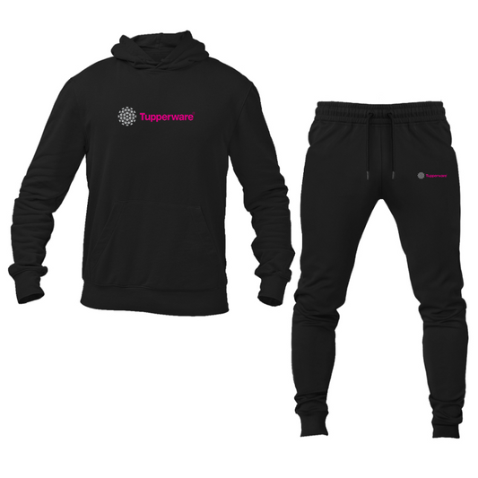 Men's Tupperware Logo Hoodie Joggers Set