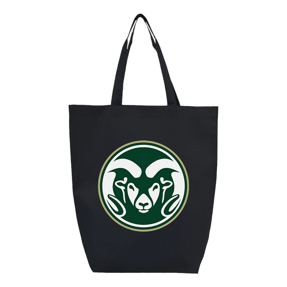 Colorado State Rams Q-Tees Non-Woven Gusset Bottom Tote