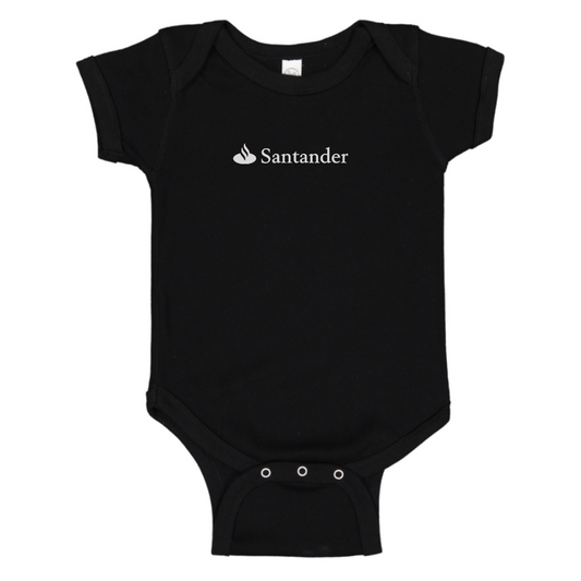 Santander Logo  Baby Onesie Romper
