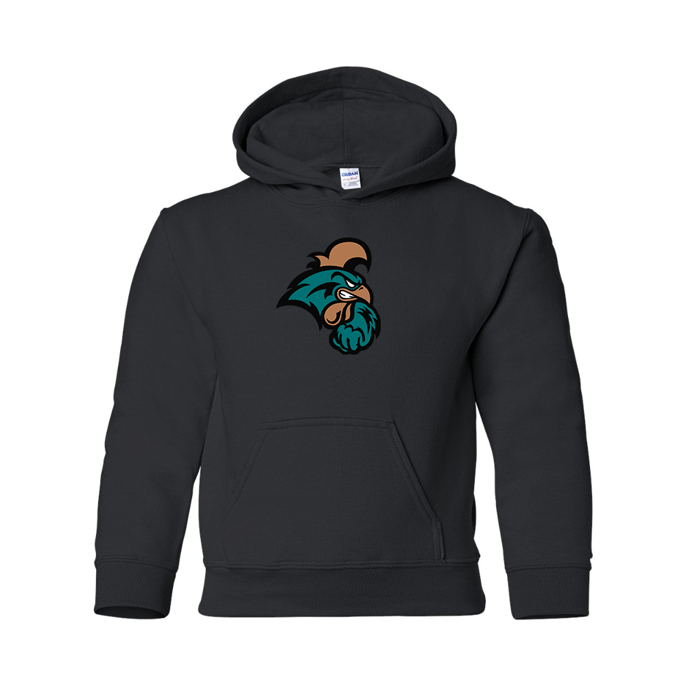 Youth  Coastal Carolina Chanticleers Gildan Heavy Blend  Hooded Sweatshirt