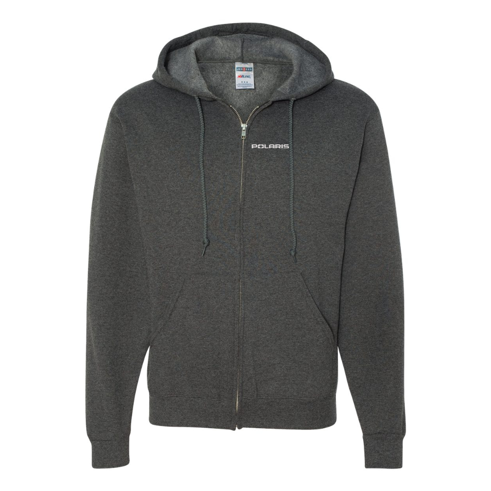 Men's Polaris JERZEES NuBlend Full-Zip Hooded Sweatshirt