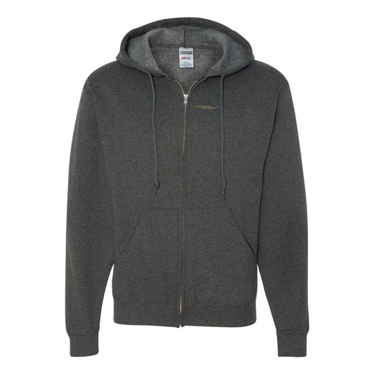Men's Tool   JERZEES NuBlend Full-Zip Hooded Sweatshirt
