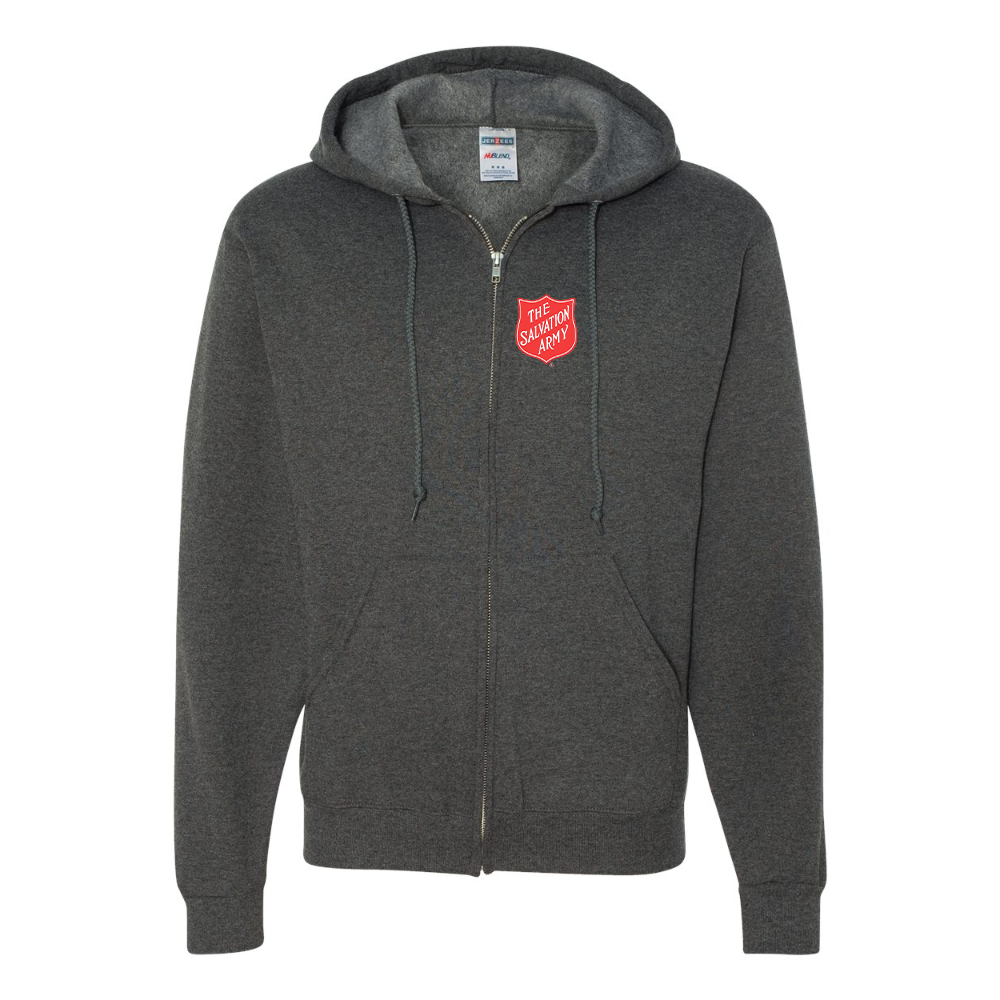 Men's The Salvation Army   JERZEES NuBlend Full-Zip Hooded Sweatshirt