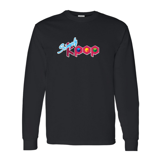 Men's  Simply Kpop  Gildan Heavy Cotton Long Sleeve T-Shirt
