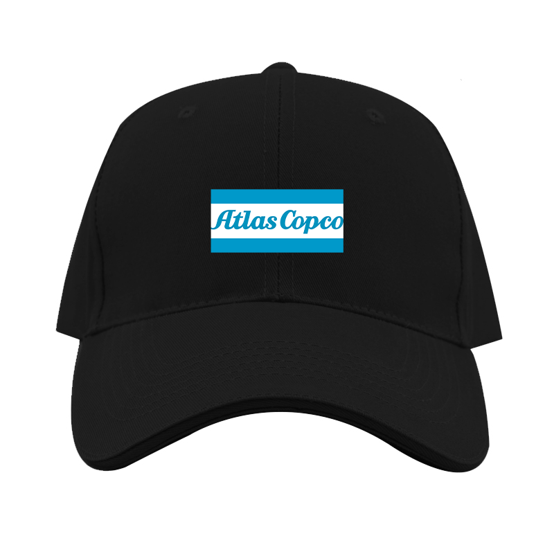 Atlas Copco Logo  Dad Baseball Cap Hat