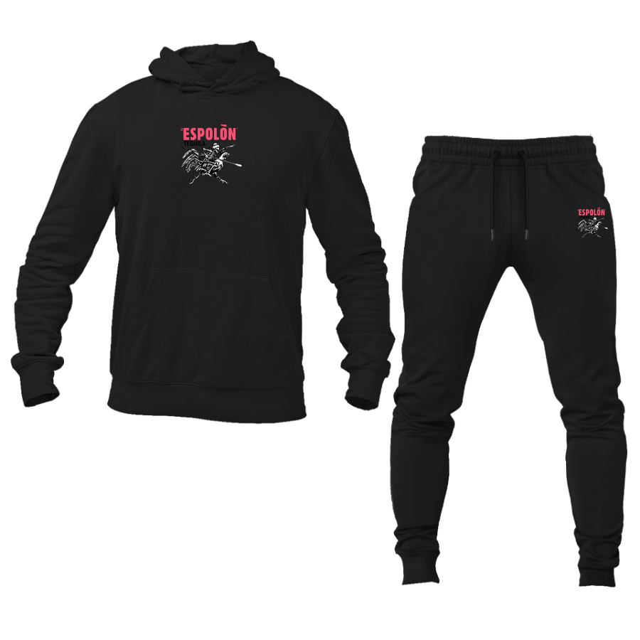 Men's Espolon Logo Hoodie Joggers Set