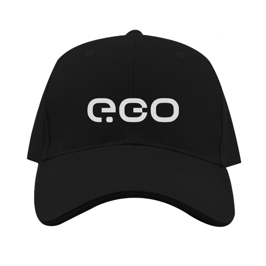 e-GO Logo  Dad Baseball Cap Hat