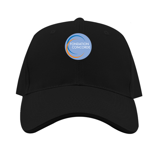 Fondation Concorde Logo  Dad Baseball Cap Hat