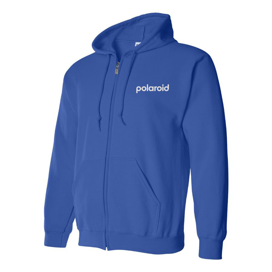 Men's Polaroid Logo Zipper Hoodie