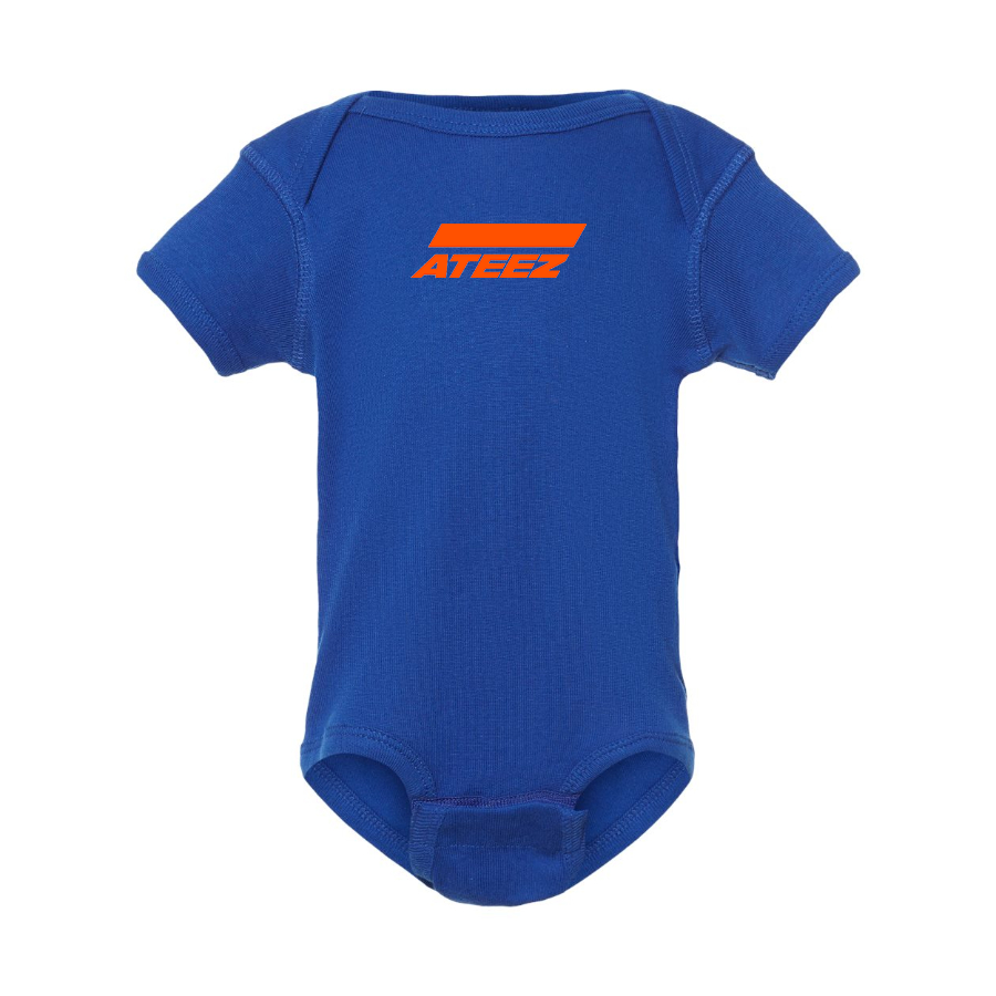Ateez Logo Baby Onesie Romper