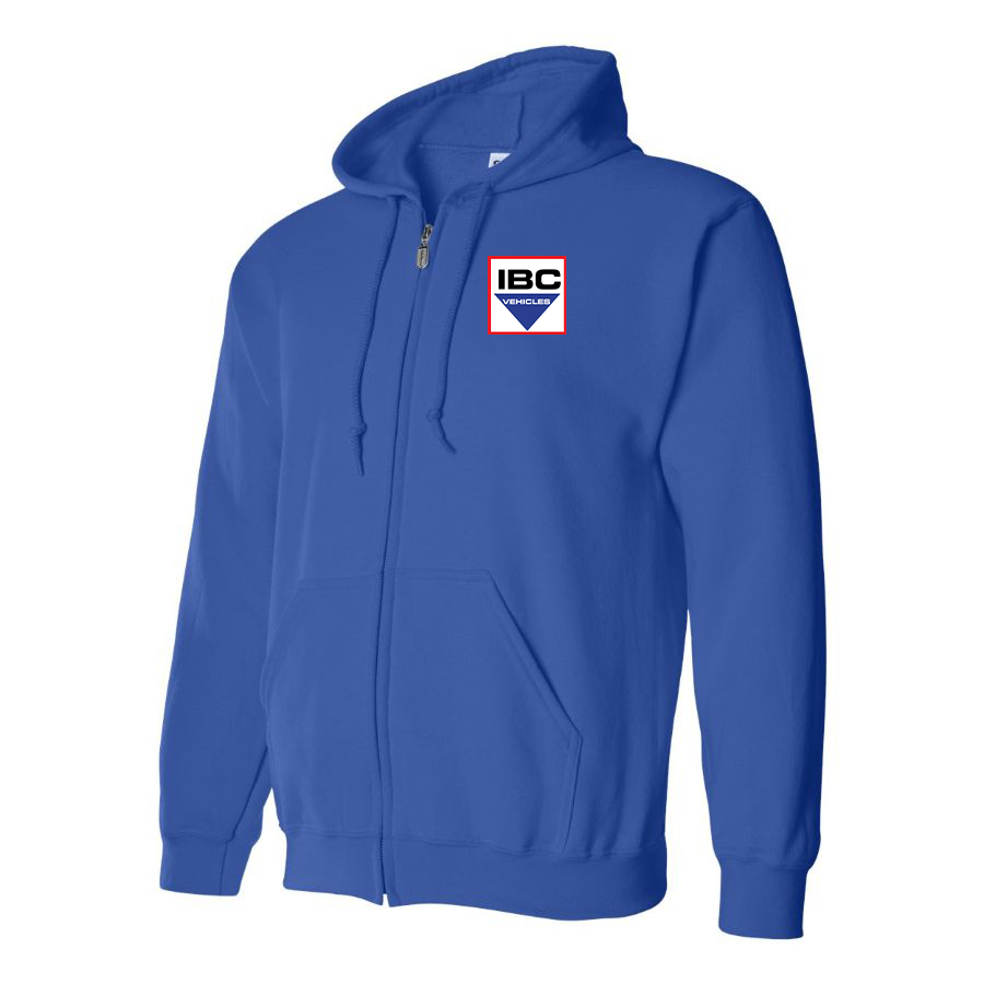 Men's IBC Vehicles Logo Zipper Hoodie