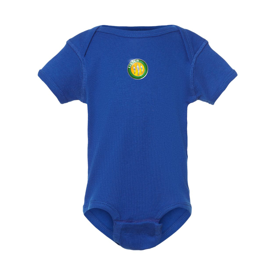 Lister Motor Company Logo Baby Onesie Romper