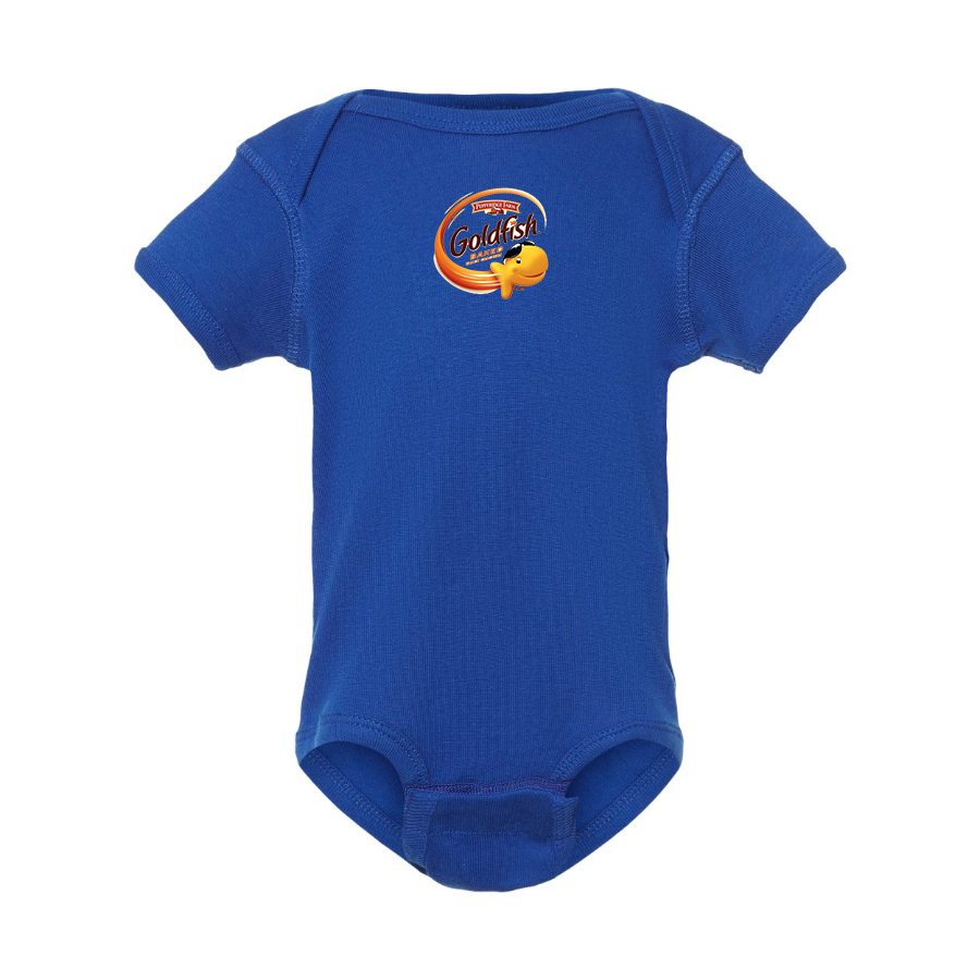 Goldfish Logo Baby Onesie Romper