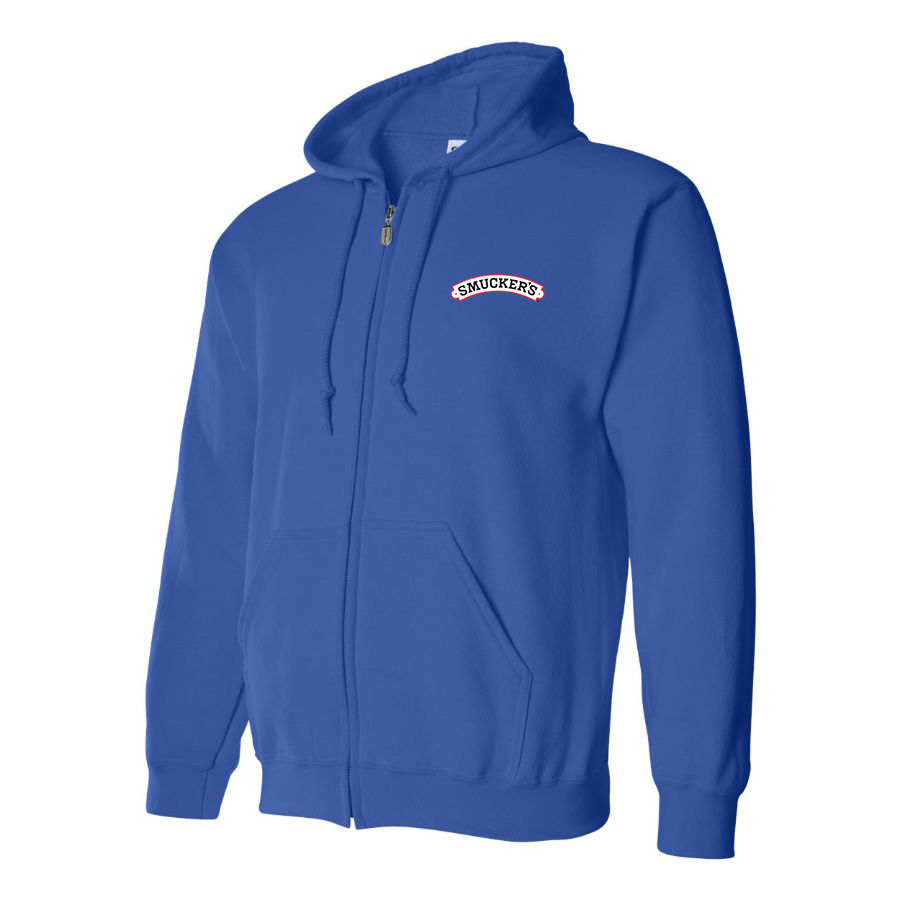 Men's Smucker's Logo Zipper Hoodie