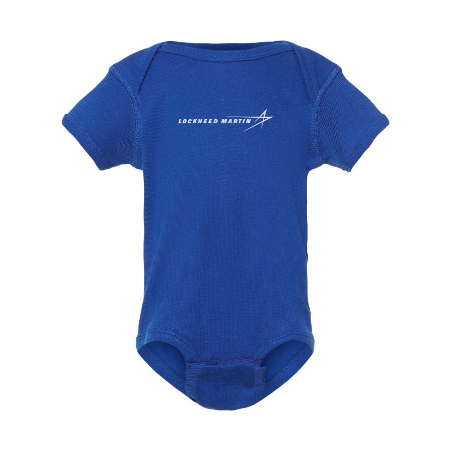 LinLockheed Martin  Logo  Baby Onesie Romper