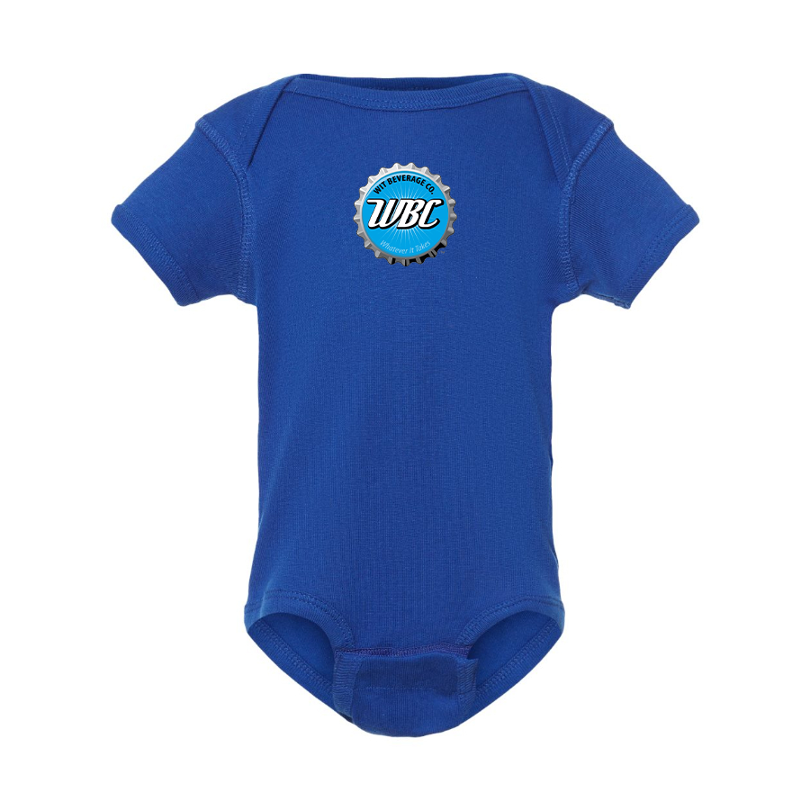 Wit Beverage Company Logo Baby Onesie Romper