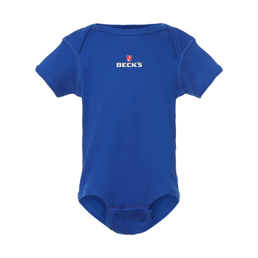 Becks Logo Baby Onesie Romper