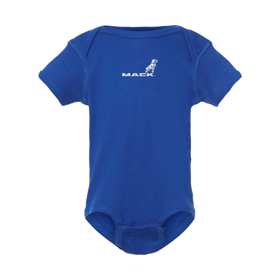 Mack  Logo Baby Onesie Romper