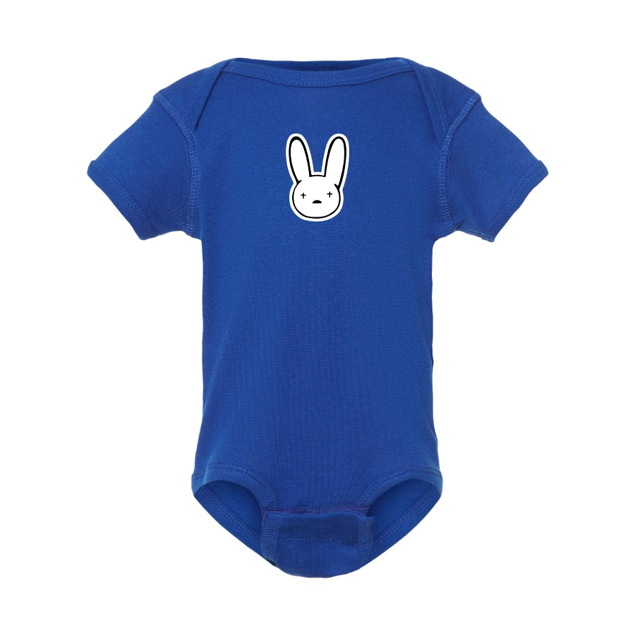 Bad Bunny Logo Baby Onesie Romper