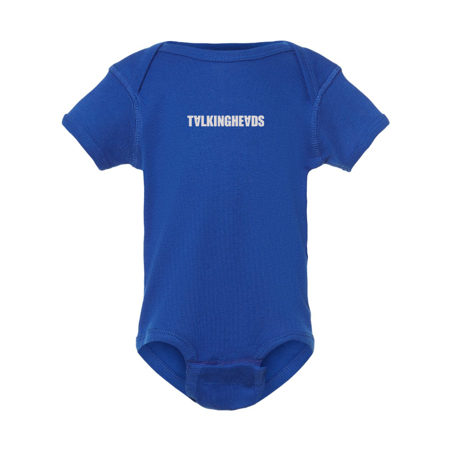 Talking Heads  Logo Baby Onesie Romper